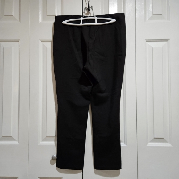 Rag & Bone Black Dressy Leggings Side Zip Size 10 - Picture 8 of 9